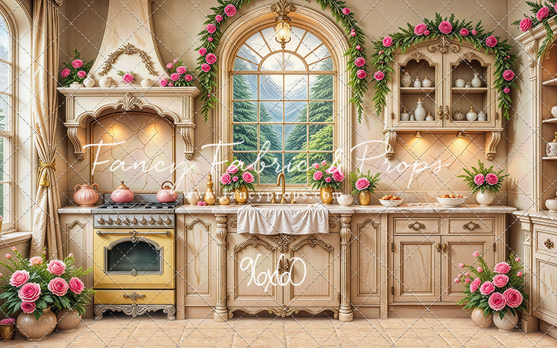 Rosewood Cottage Kitchen - With Sweep Option