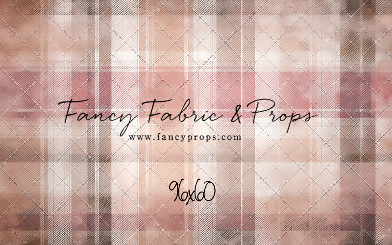 Rosewood Plaid - With Sweep Option