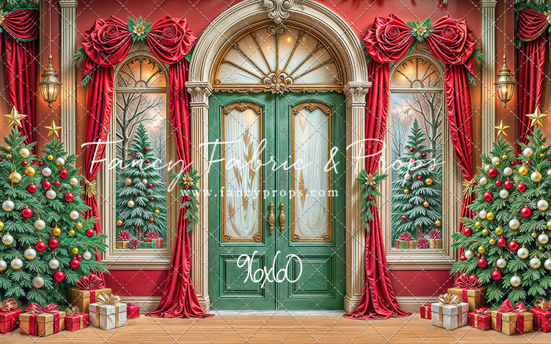 Rosy Holiday Hall - with Sweep Option