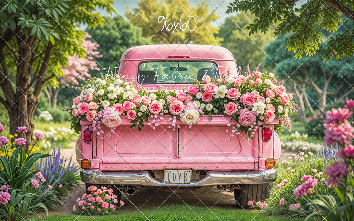 Rosy Little Sweetheart Truck - With Sweep Option