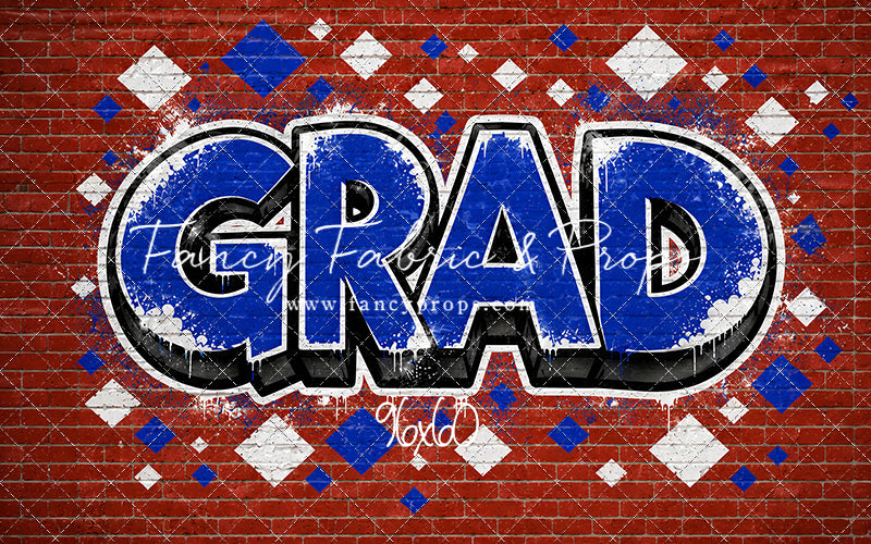 Royal & White Grad - With Sweep Option