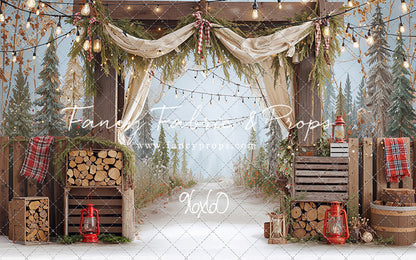 Rustic Winter Passage - With Sweep Option