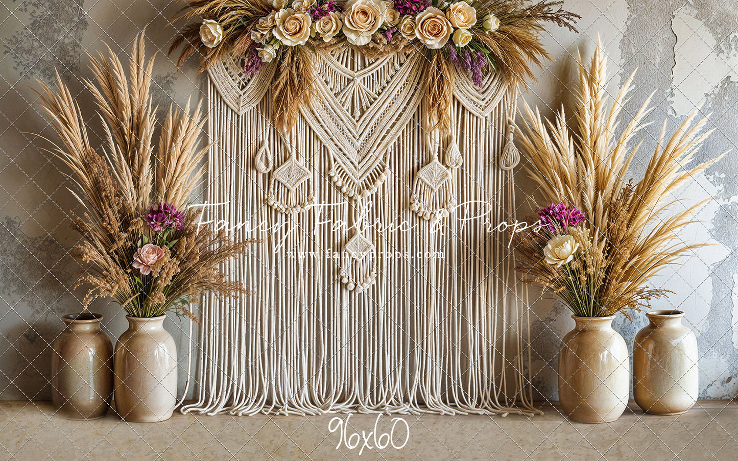 Rustic Woven Tapestry - With Sweep Option