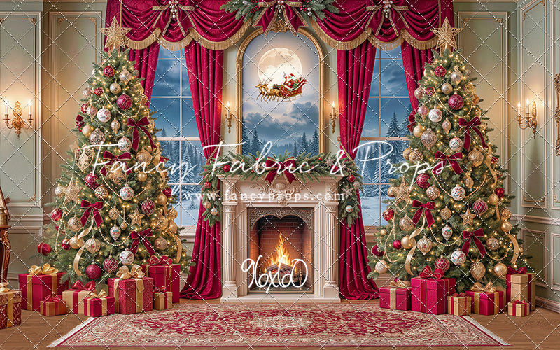 Santa's Midnight Flight - with Sweep Option