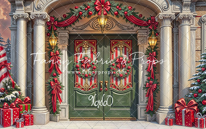 Santa's Sweet Entrance - with Sweep Option