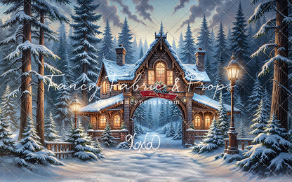 Santa's Village Entrance - With Sweep Option