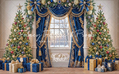 Sapphire & Gold Christmas - with Sweep Option