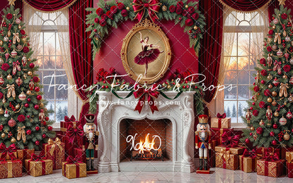 Scarlet Ballerina Christmas - with Sweep Option