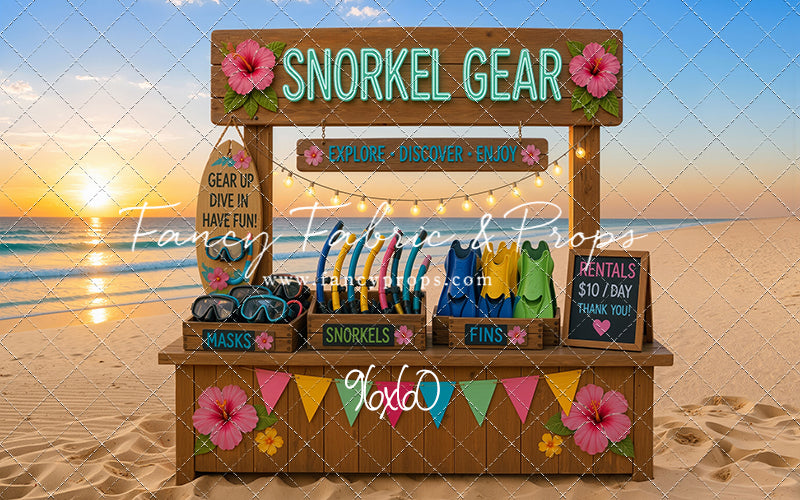 Snorkel Shack- With Sweep Option