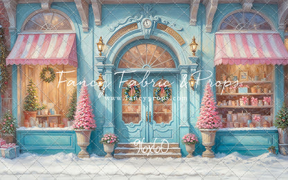 Snow-Kissed Winter Market - With Sweep Option