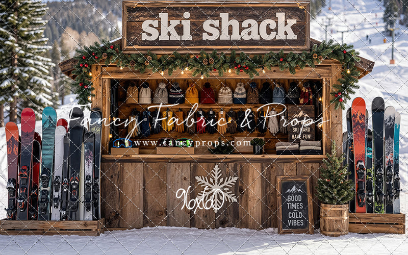 Snow Day Ski Shack - With Sweep Option