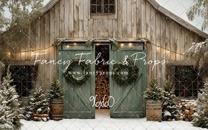 Snowfall Barn - with Sweep Option