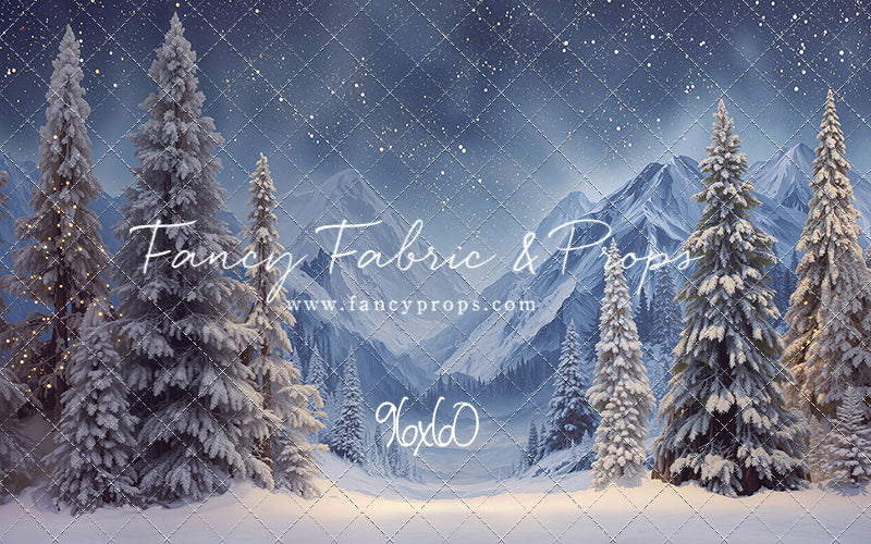Starlit Alpine Winter - with Sweep Option