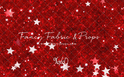 Starry Red Sparkle