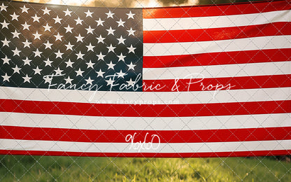 Stars & Stripes Sunset - With Sweep Option