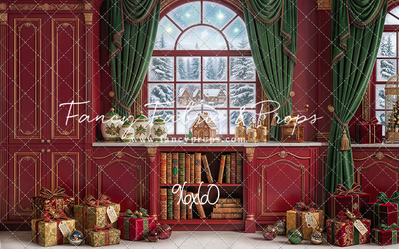 Storybook Christmas Room - With Sweep Option