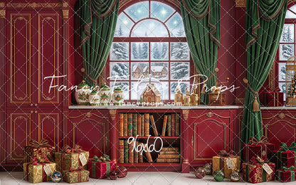 Storybook Christmas Room - With Sweep Option