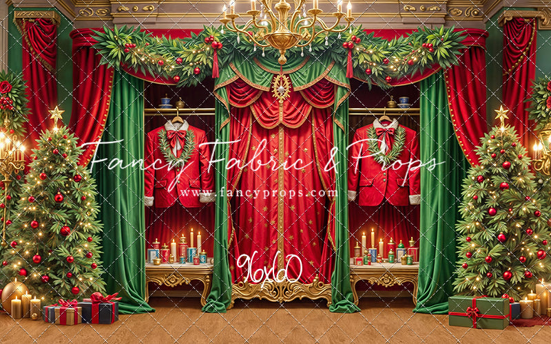 Suiting Up Santa - with Sweep Option