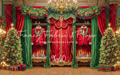 Suiting Up Santa - with Sweep Option