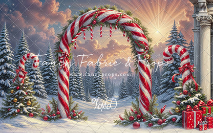 Sweet Trail To Santa - with Sweep Option