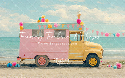 Sweet Treats Beach Truck - With Sweep Option