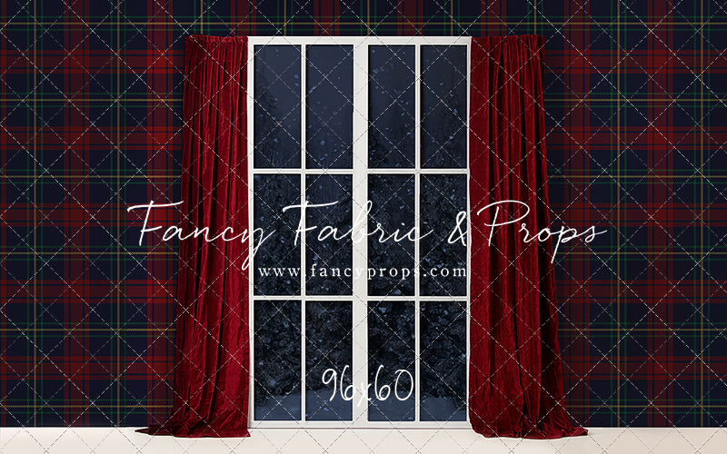 Tartan Traditional Mantle Window