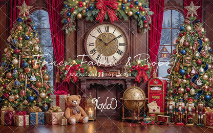 The Grand Christmas Clock - with Sweep Option