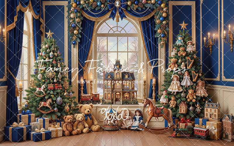 The Holiday Dollhouse Room - with Sweep Option