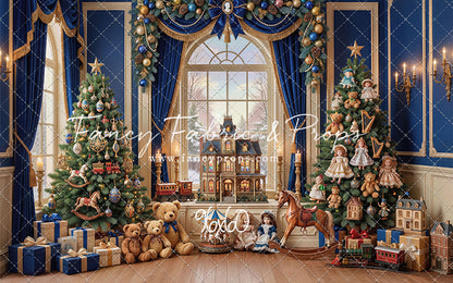 The Holiday Dollhouse Room - with Sweep Option