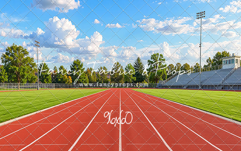 Track & Field Starting Line - With Sweep Option