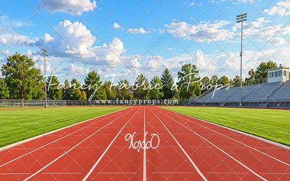 Track & Field Starting Line - With Sweep Option