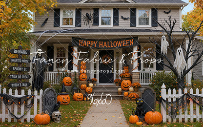 Trick or Treat Stop - With Sweep Option
