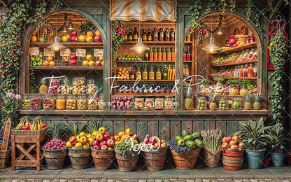 Tropical Fruit Market - With Sweep Option