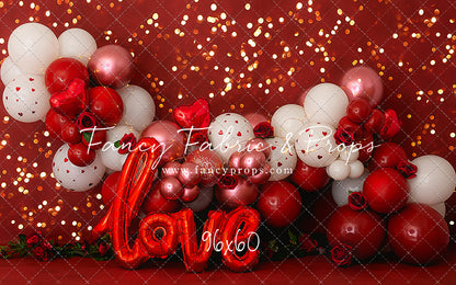 Valentine Balloons & Bokeh