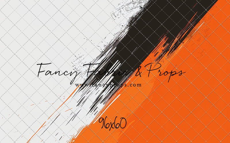 Varsity Orange & Black