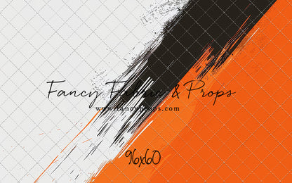 Varsity Orange & Black