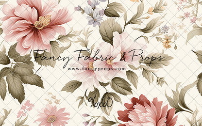 Vintage Pastel Blooms