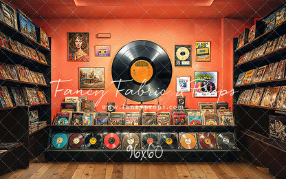 Vinyl Revival Room - Wood Floor Version