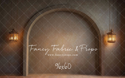 Warm Amber Alcove - With Lights - With Sweep Option