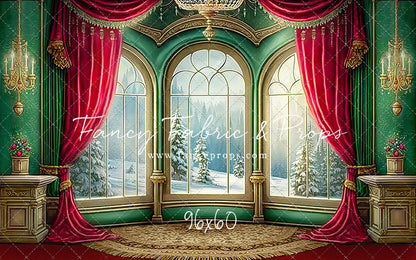 Warm Loving Holiday - Red Carpet Option - with Sweep Option