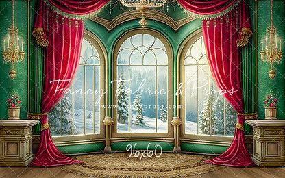 Warm Loving Holiday - Wood Floor Option - with Sweep Option