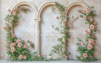 Whispering Rose Courtyard - With Sweep Option