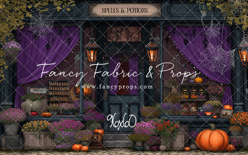 Witch's Hollow Mercantile - With Sweep Option