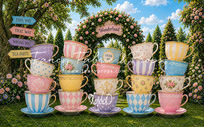 Wonderland Tea Party - With Sweep Option