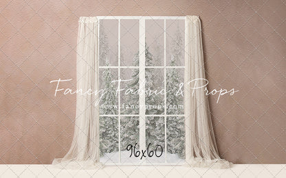 Woodland Winter Window