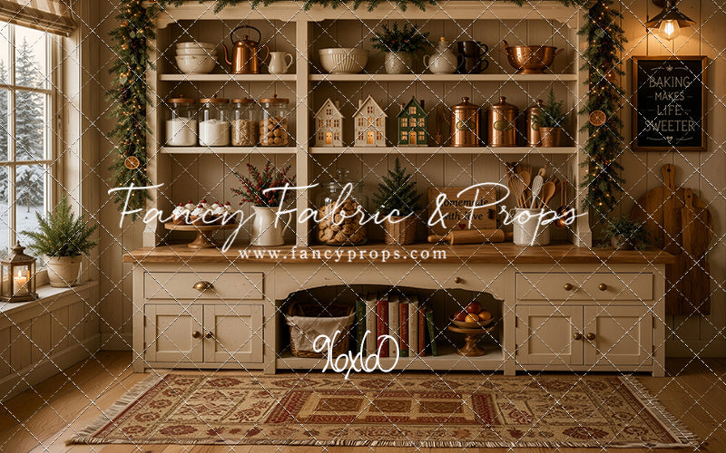 Yuletide Baking Shelf - With Sweep Option