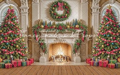 Yuletide Hearth - with Sweep Option