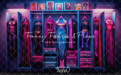 Dress Like A Super Girl- With Sweep Option