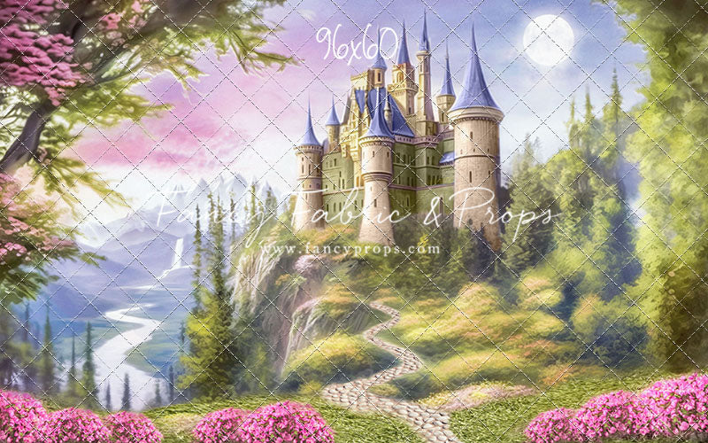 Enchanted Kingdom - Blue - With Sweep Option