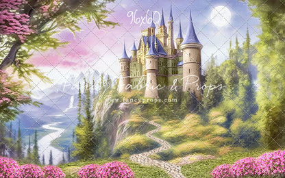 Enchanted Kingdom - Blue - With Sweep Option